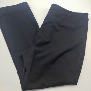 NYDJ • Trouser Womens Plus Size Black Dress Pants Flat Front Comfy Flare 20W